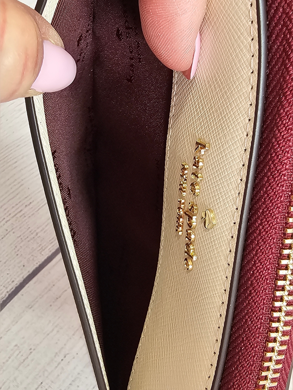 NWOT Kate Spade Madison Large Continental Wallet- Lilac Moonlight Multi - Picture 8 of 12